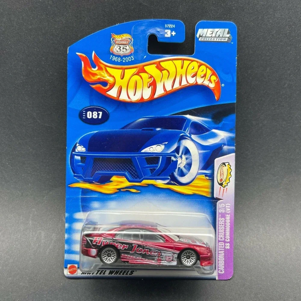 Hot Wheels Carbonated Cruisers SS Commodore VT Car Red Diecast 1/64 Scale #087‎